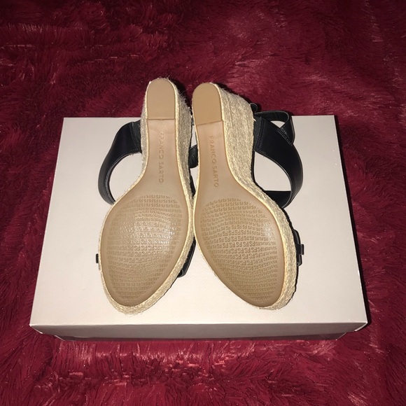 NEW FRANCO SARTO Sofia 2 Wedge Sandals - Picture 4 of 7